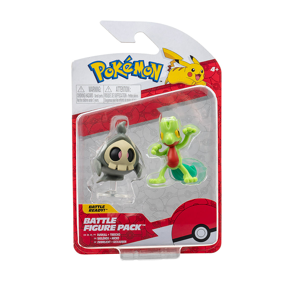 Pokémon - 2 Boneco De Ação Duskull E Treecko - Sunny