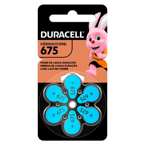 Pilha auditiva Duracell 675 - BT 6 UN