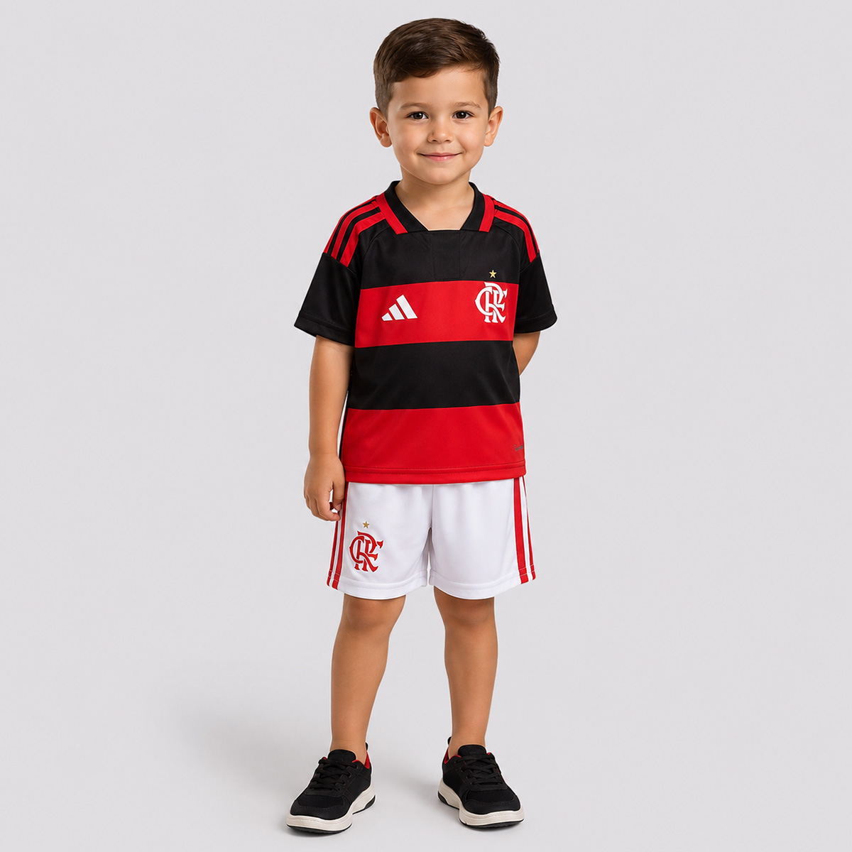 Kit Infantil Adidas Flamengo I 2026
