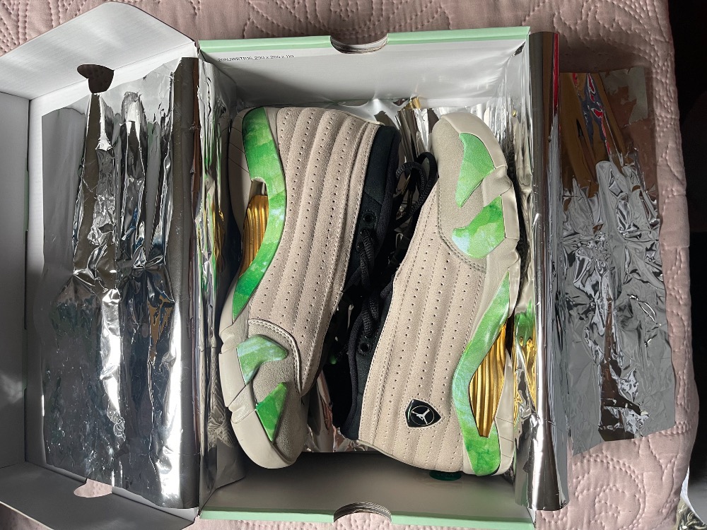 Aleali May x Air Jordan 14 Low Fortune — 36, Usado