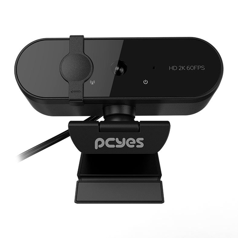 Foto 3 de Webcam PCYes Raza 2K-01, 2K, 1440p, USB, Preto, RZ2K01