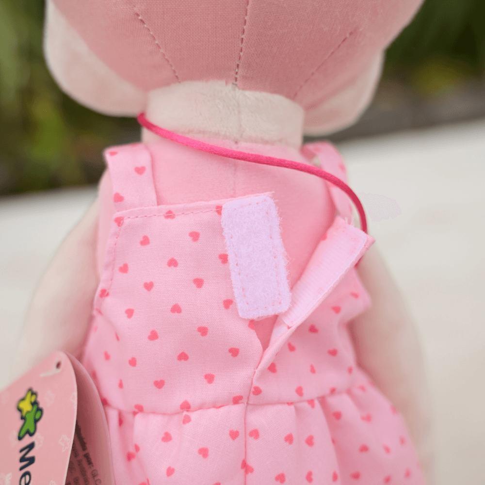 Foto 2 de Roupa de Boneca Metoo Vestido Corações Com Cabide