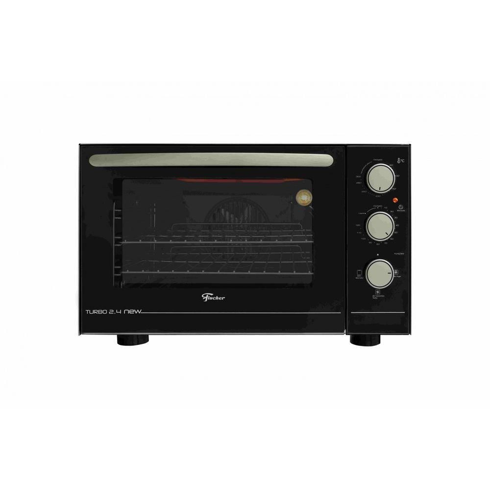 Forno Elétrico de Bancada Fischer Turbo 2.4 New 48L com Air Fryer e Grill Dourador 110V