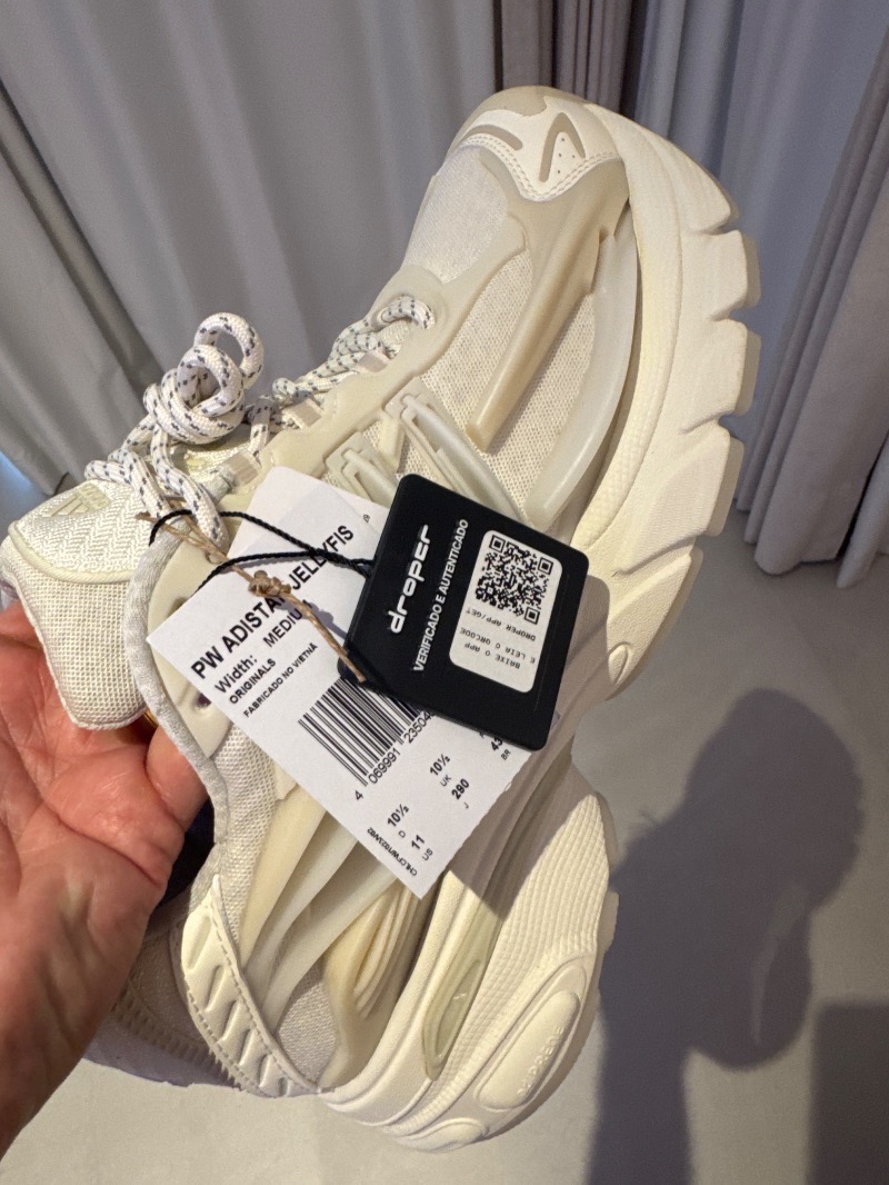 Foto 3 de Pharrell Williams x adidas Adistar Jellyfish Chalk White — 43, Novo