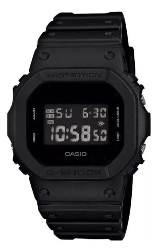 Relógio Casio Masculino G-shock Digital Preto Dw-5600bb-1dr Preto