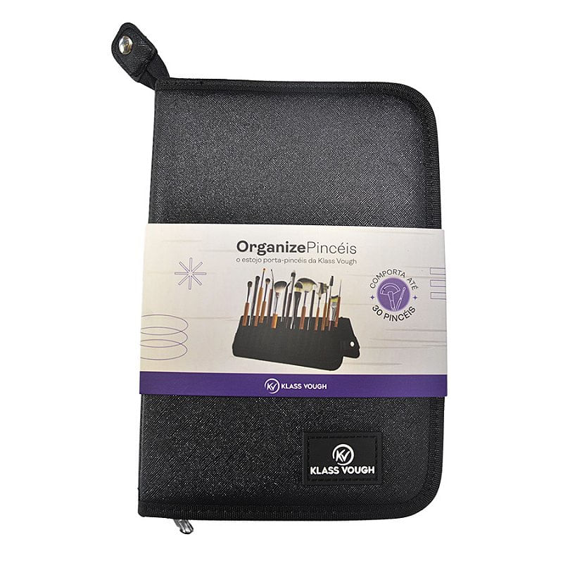 Estojo para Pincéis de Maquiagem - Organize Pincéis