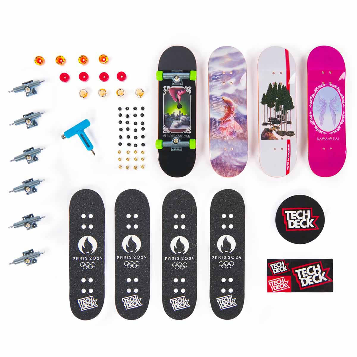 Foto 2 de Kit 4 Skate De Dedo Coleção Shane 2024 - Tech Deck