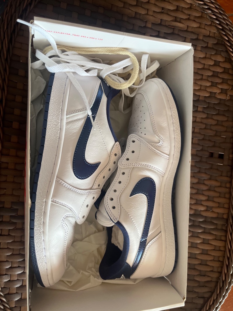 Foto 4 de Air Jordan 1 Low '85 Metallic Blue — 43, Usado