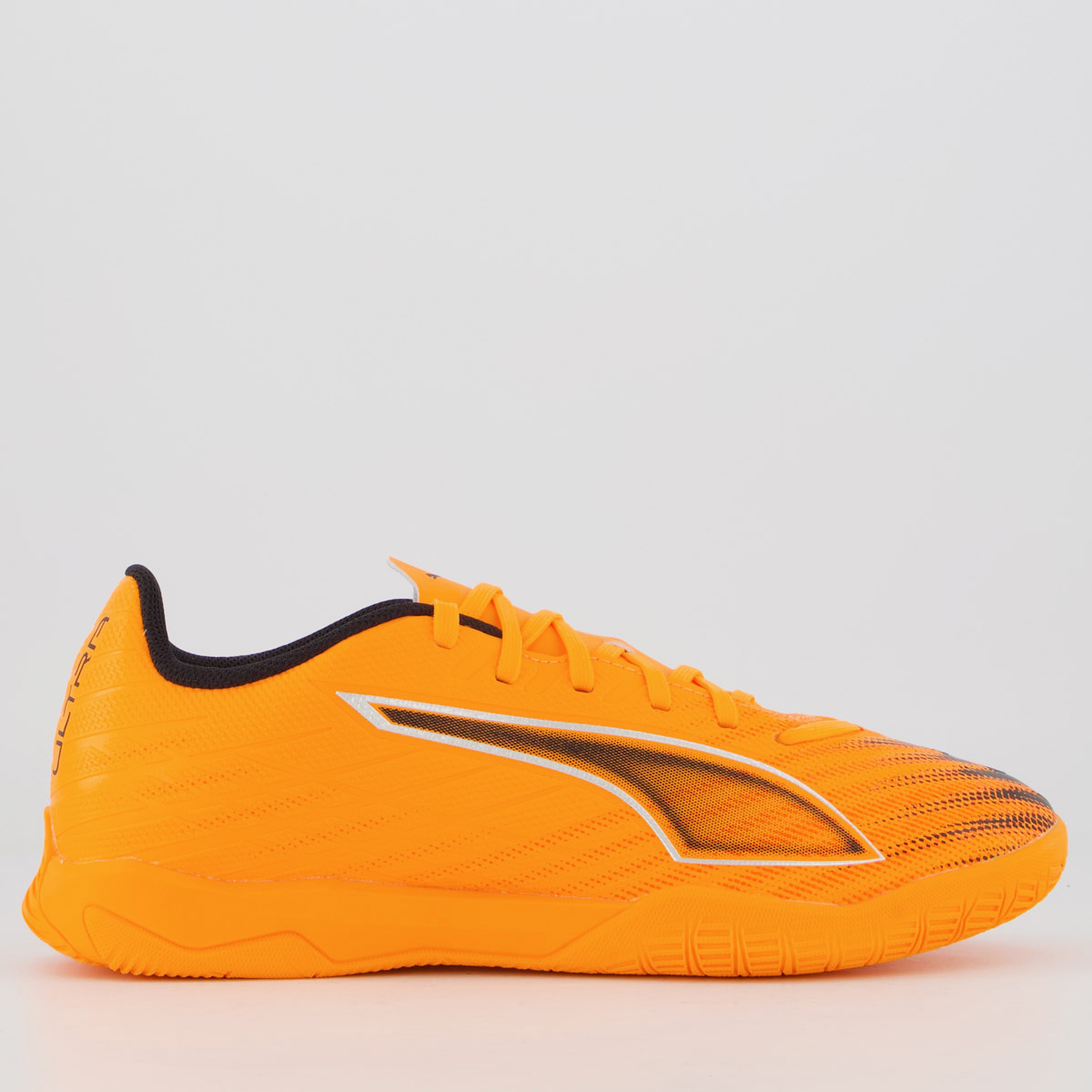 Chuteira Puma Ultra 6 Play Futsal Juvenil Laranja