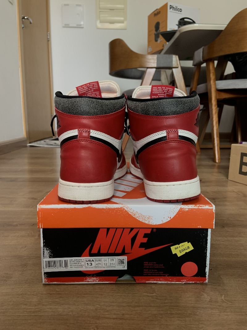 Foto 3 de Air Jordan 1 High Chicago Lost and Found — 46, Usado