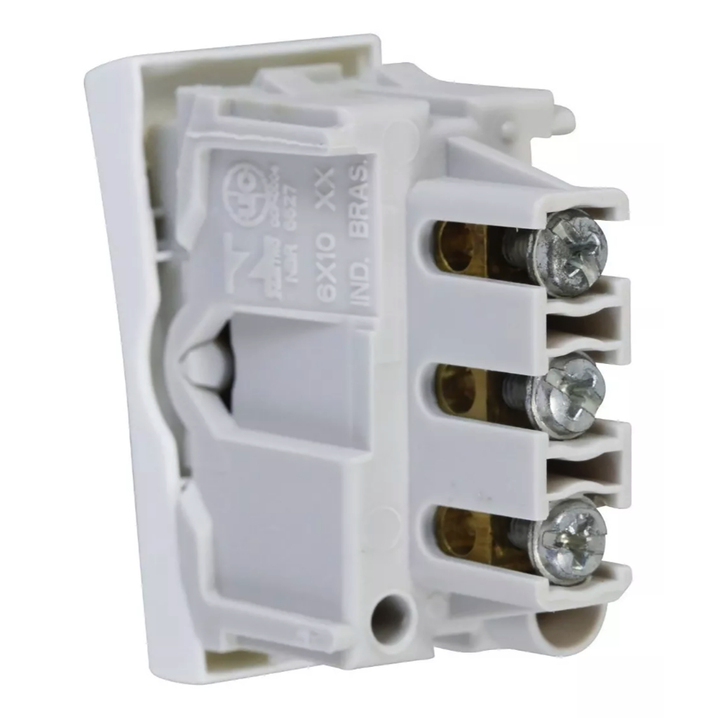 Modulo Int Paralelo Branco 10a 250v Pial Plus