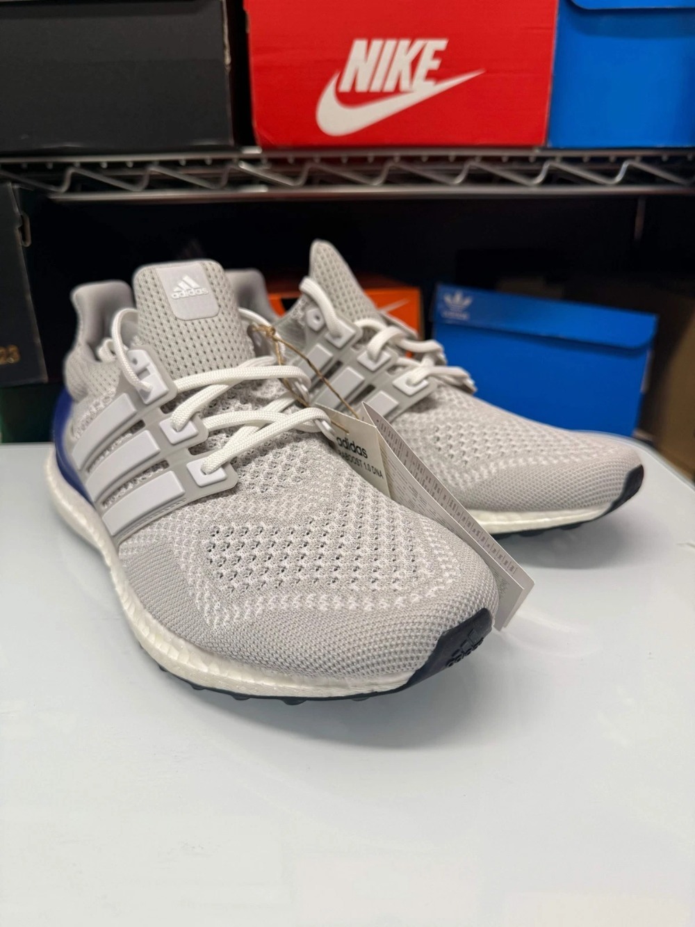 adidas UltraBoost 1.0 White Legacy Indigo — 39.5 / 44, Novo