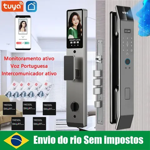 Fechadura Digital com Reconhecimento Facial 3D