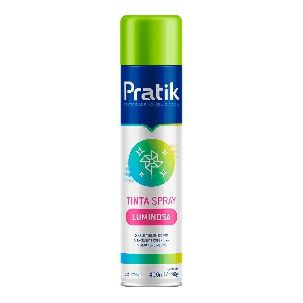 Tinta Spray Pratik Luminosa Verde 400ml