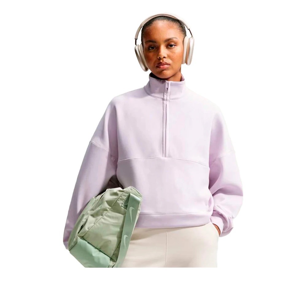 Blusão Nike Soft Knit 24.7 Bleached Lilac Platinum Viole — PP, Novo