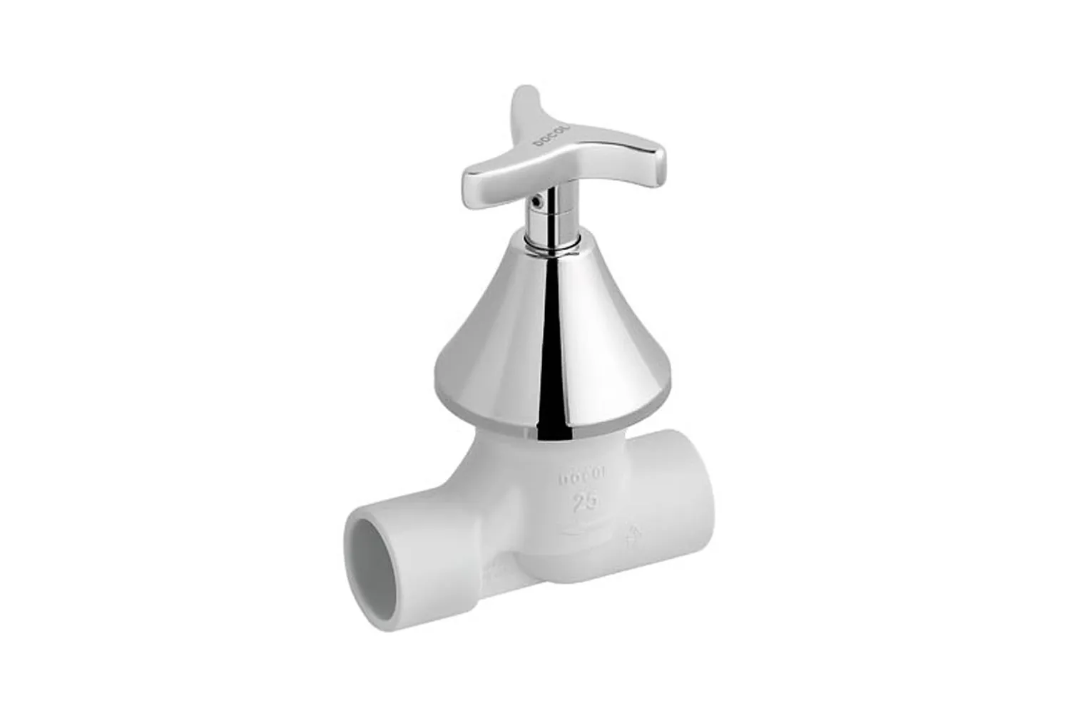 REGISTRO DB BASETEC PVC 25 MM TRIO CR DOCOL