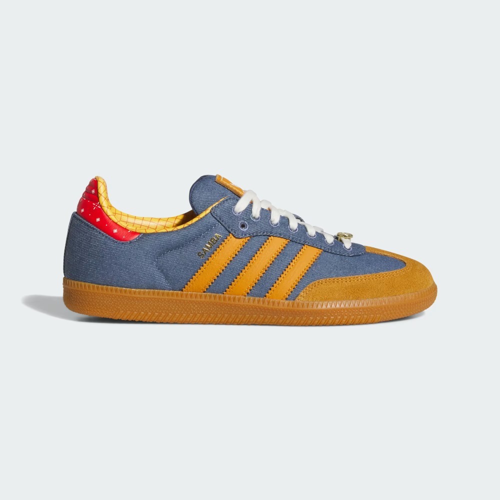 Toy Story x adidas Samba OG Woody Blue Tan Yellow — 34, Novo