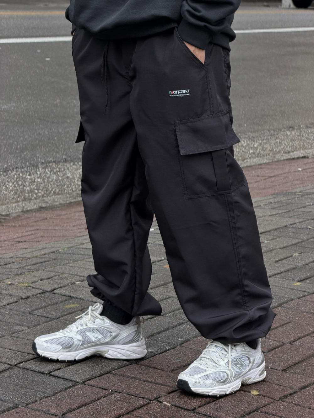 Calça MAFIUSU Cargo RipStop Black — G / XG, Novo
