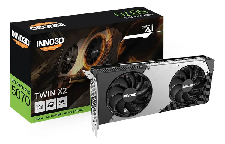 Placa Vídeo Inno3D GeForce RTX 5070 12GB