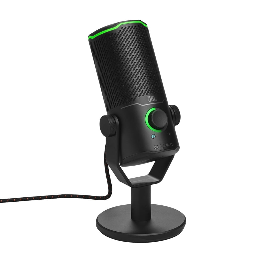 MICROFONE DE MESA JBL QUANTUM STREAM STUDIO PRETO JBLSTRMSTUDIOBLK