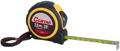 TRENA AÇO 8,0 M X 25 MM 26' X 1 C8025E ABS/BORRACHA CORTAG