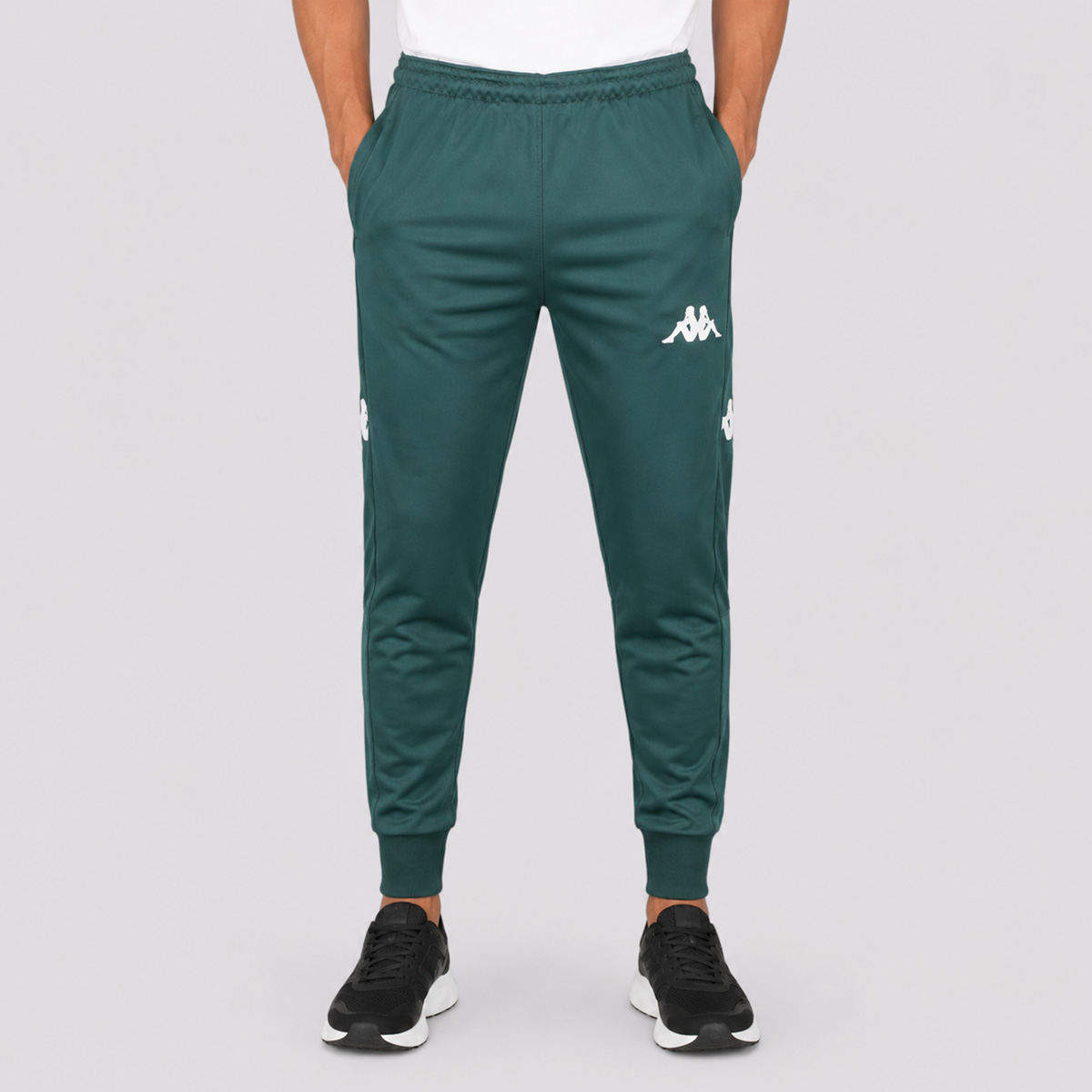 Calça Kappa Abunszip Pro Procket Seven Verde Escuro