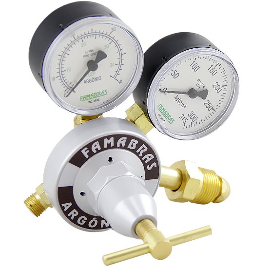 Regulador de Ar Argonio Serie 100 FAMABRAS-FRAG130N
