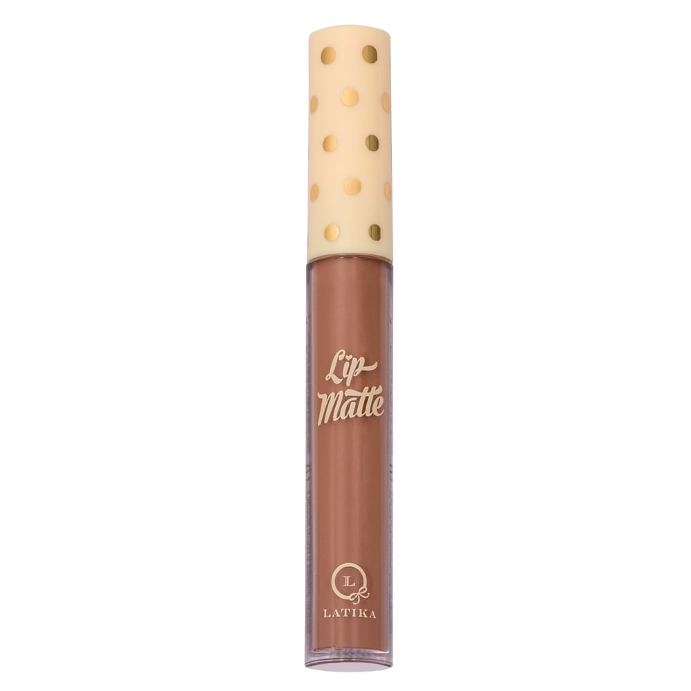 Batom Líquido Latika Lip Matte 4ml — Nº36 Nude