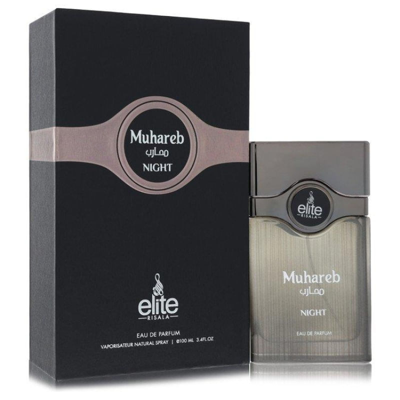 Perfume Risala Elite Muhareb Night 100 ML Eau De Parfum Spray Masculino