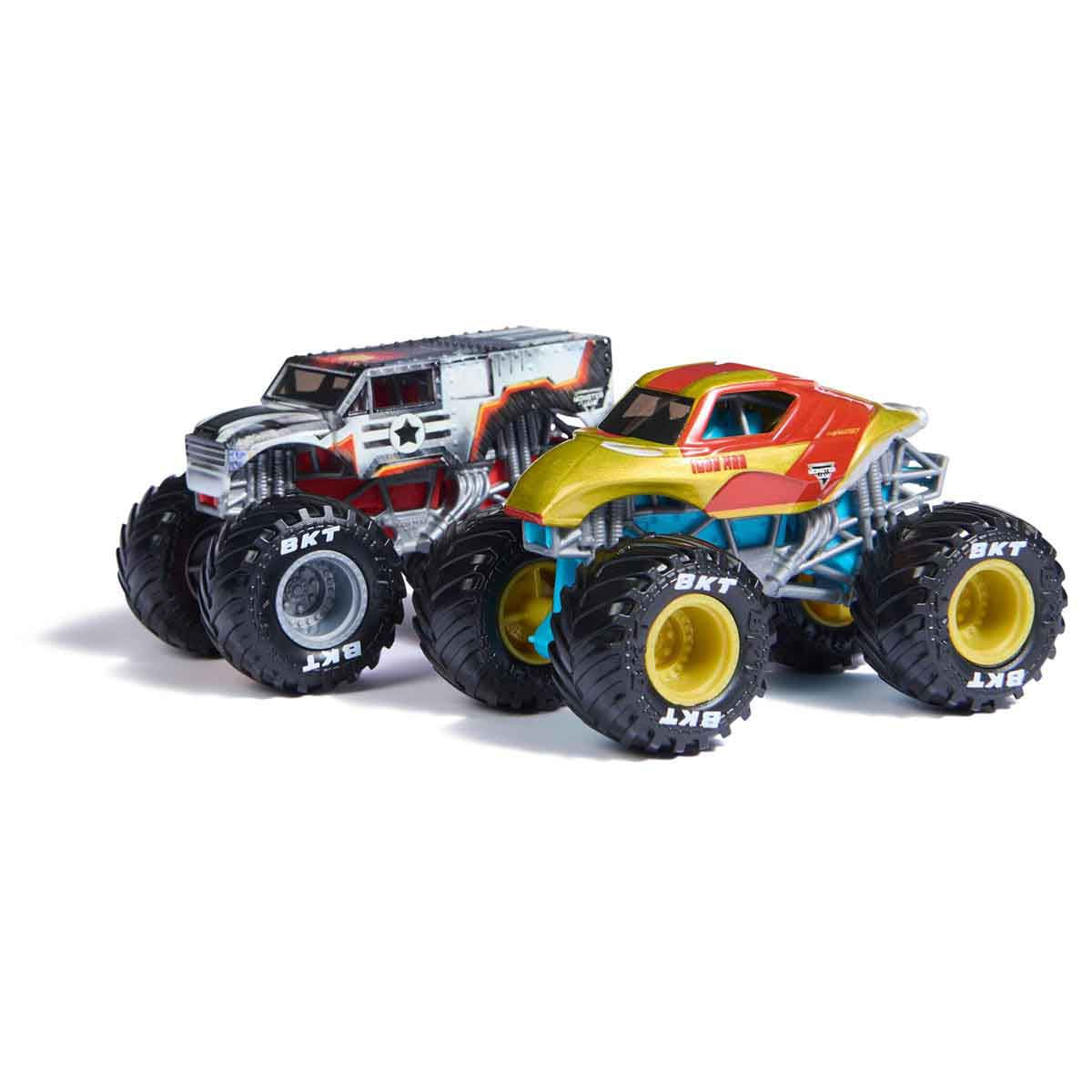 Foto 2 de 2 Carrinhos Homem De Ferro E Máquina De Combate -Monster Jam