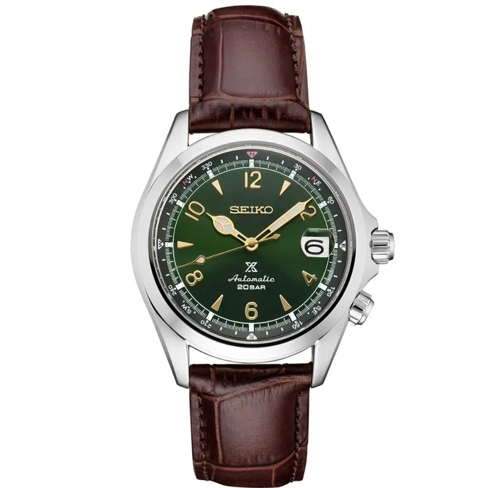 Relógio Seiko Prospex Alpinist Sunray Green — Único, Novo