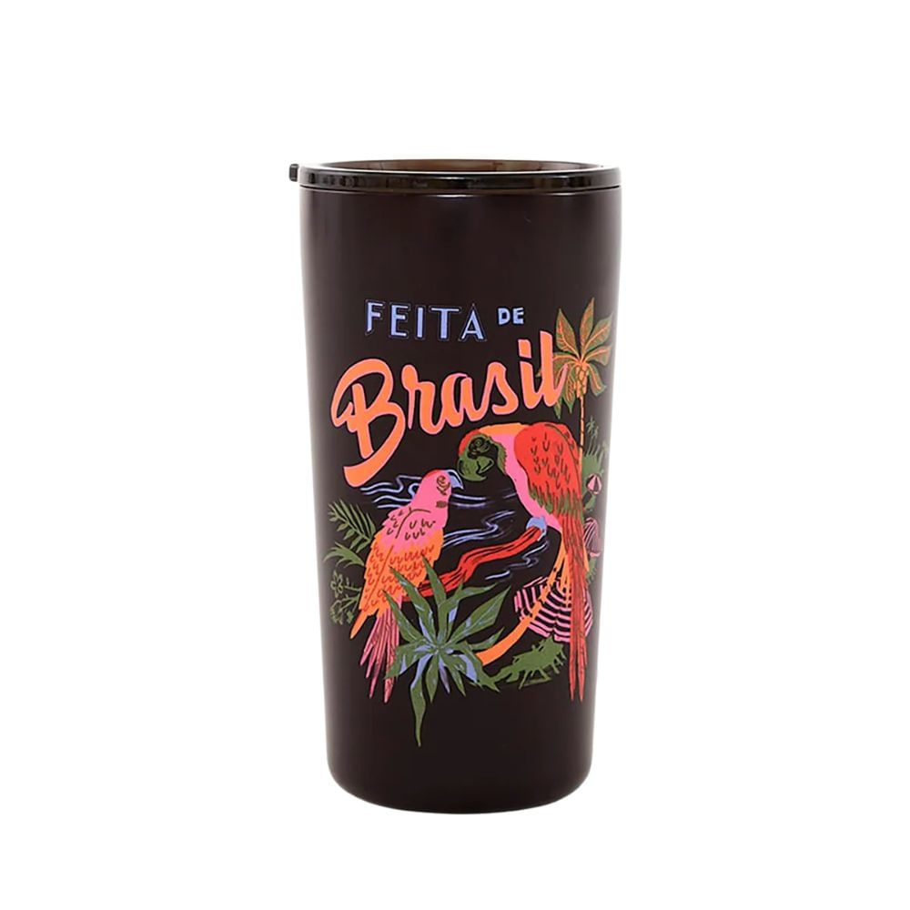 Copo Glub Estudante Feita De Brasil 500ml - Farm