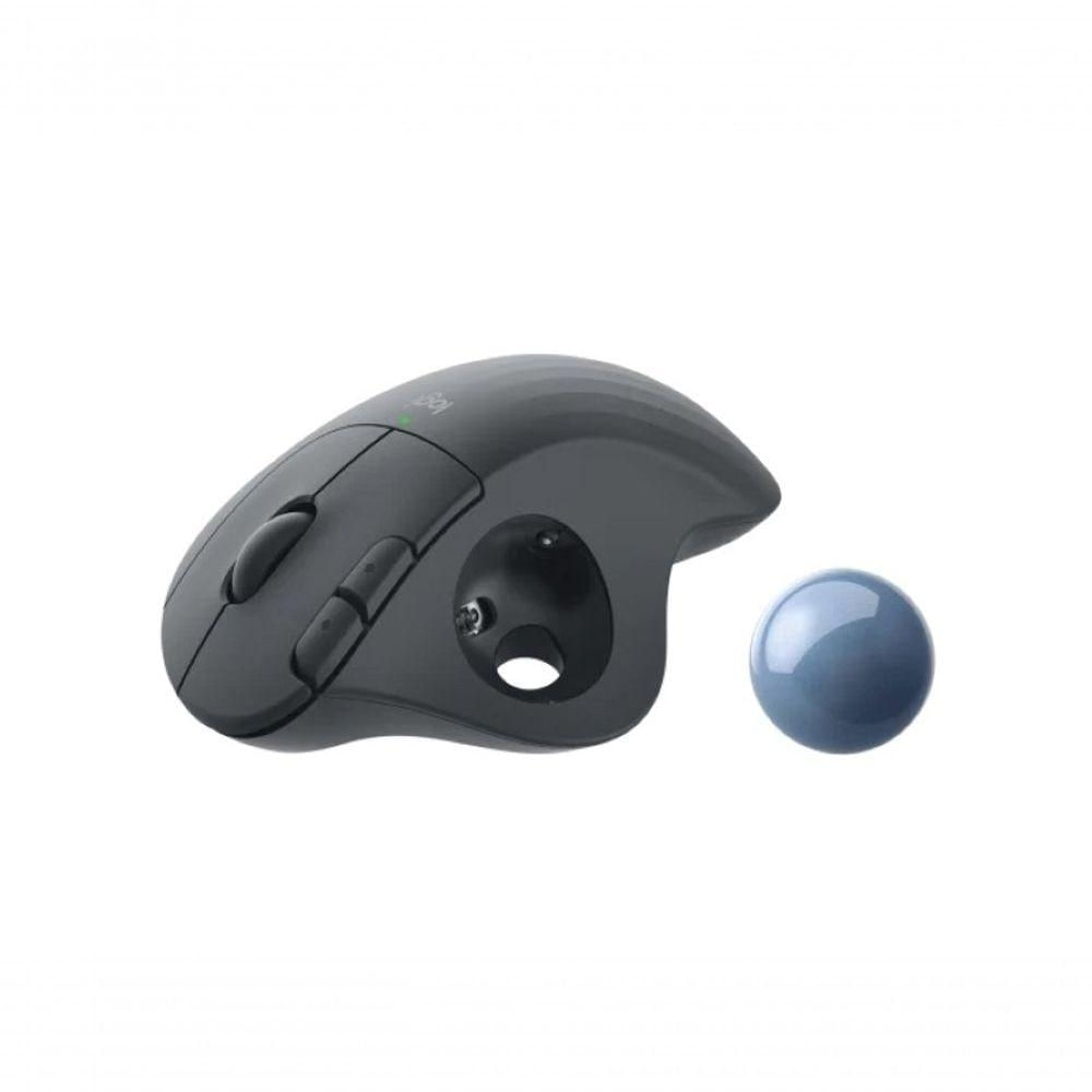 Mouse sem Fio com Trackball Ergo M575 Bluetooth e Receptor USB 2.4 Ghz Logitech