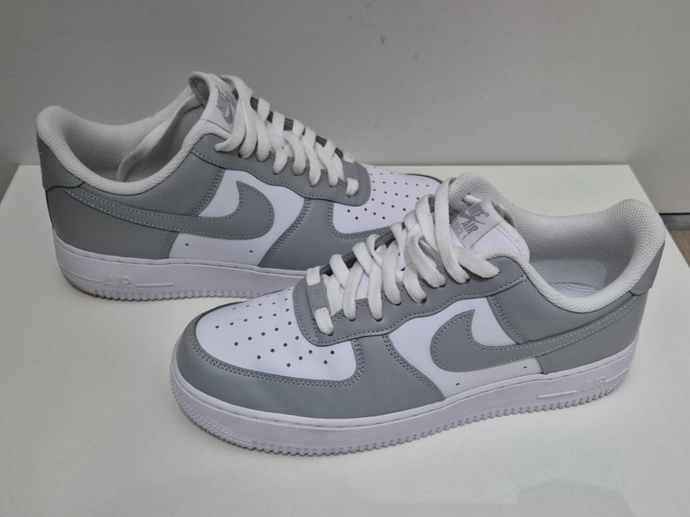 Nike Air Force 1 '07 Light Smoke Grey White — 41, Usado