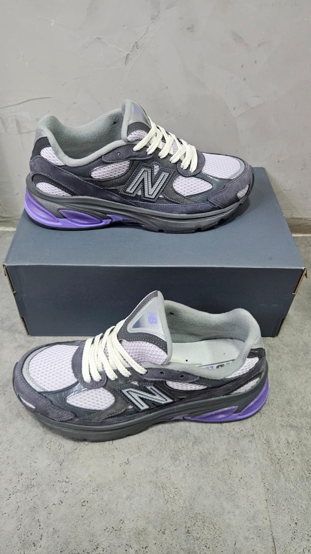 New Balance 2010 Neptune Grey Violet Crush — 39 / 42, Novo