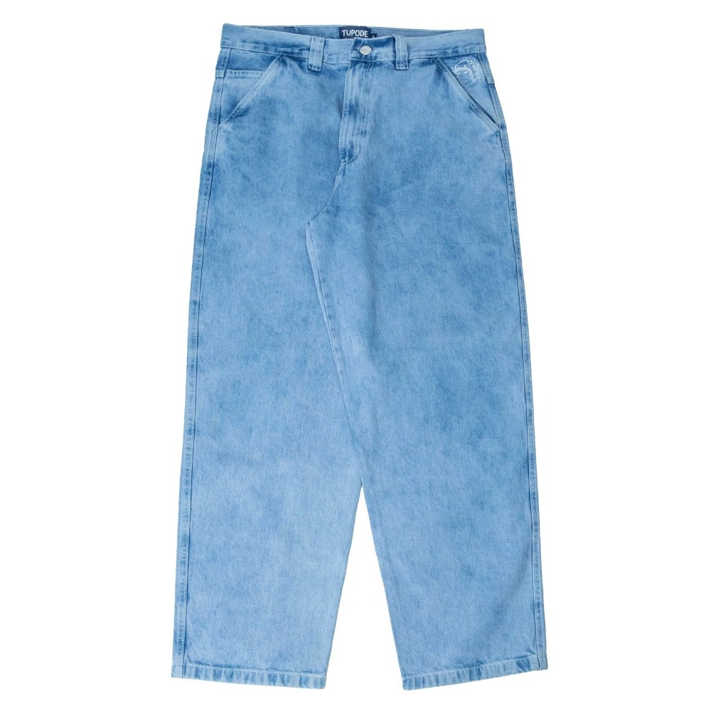 Calça TUPODE OG Baggy Azul Claro Contraste — PP / P / M / G / XG, Novo