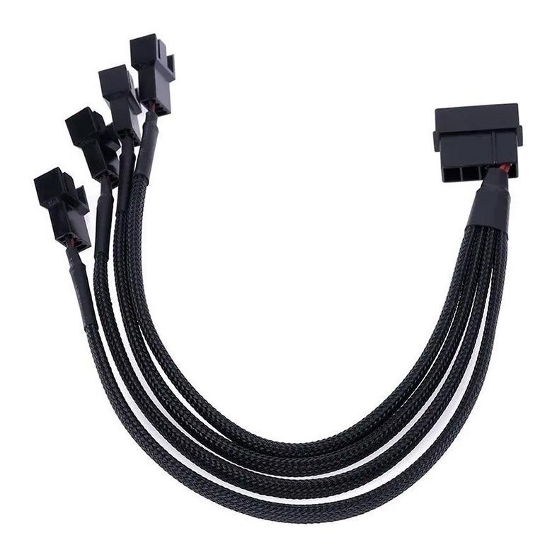 Foto 3 de Adaptador Molex Pichau 4xFans 24cm, PCH-MOLEX
