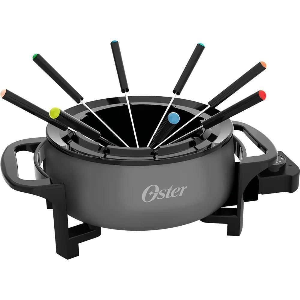 Panela Elétrica de Fondue Oster OFND100 3L 1000W Cinza Stone 110V