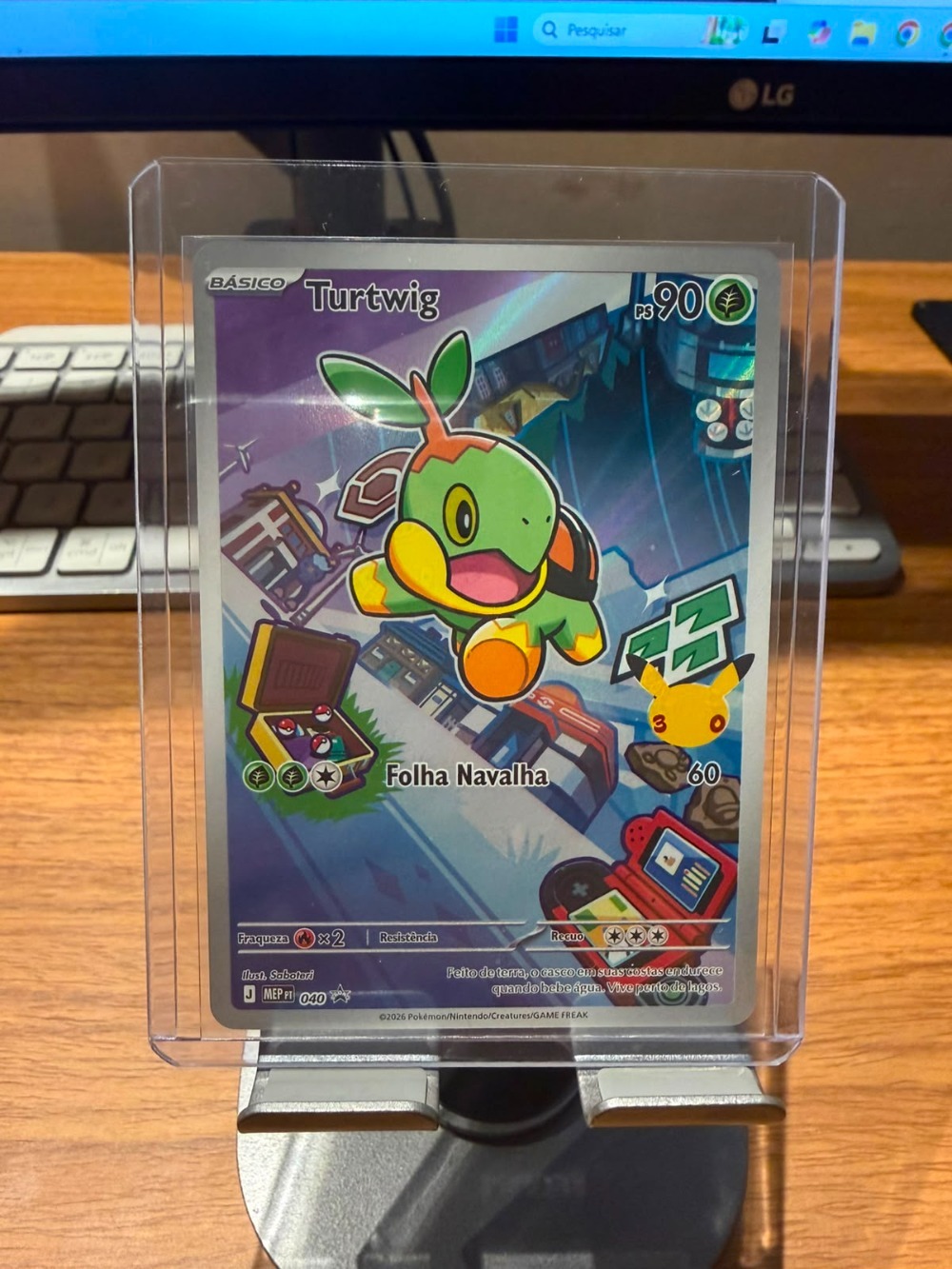 Turtwig (40) Mega Promos Pokémon TCG — Near Mint, Novo