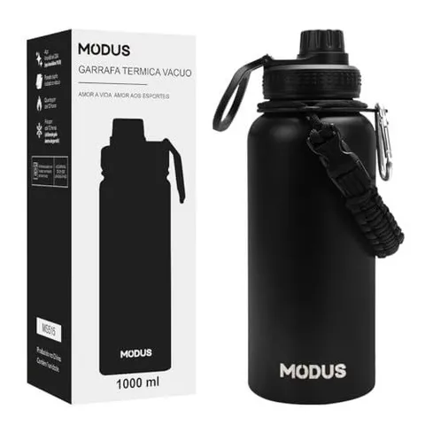 [Prime] Garrafa Térmica Esportiva Inox 950ML