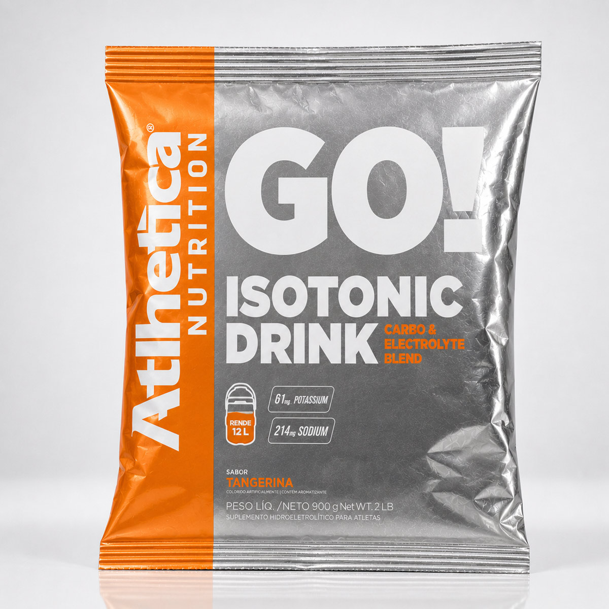 Isotônico Go! Drink Atlhetica 900g