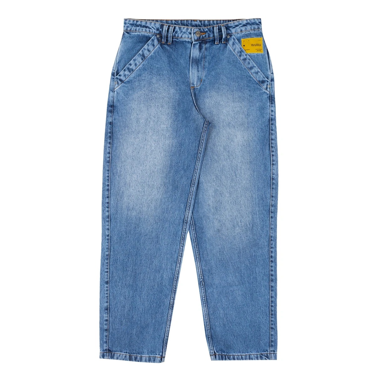 Calça Barra Crew Jeans Clássica Azul — 42 / 44, Novo