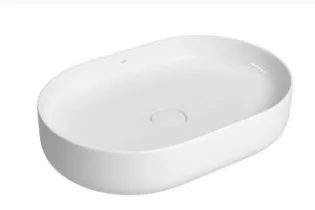 CUBA OVAL DE APOIO 60CM-BRANCO DECA