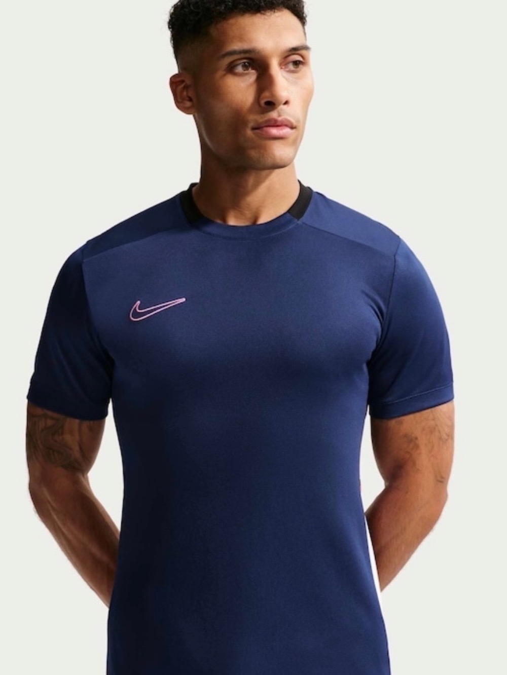 Camiseta Nike Dri-FIT Academy Blue — P / M / G / XG, Novo