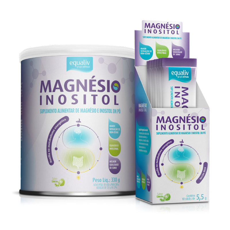 Magnésio Inositol Lata + Stick