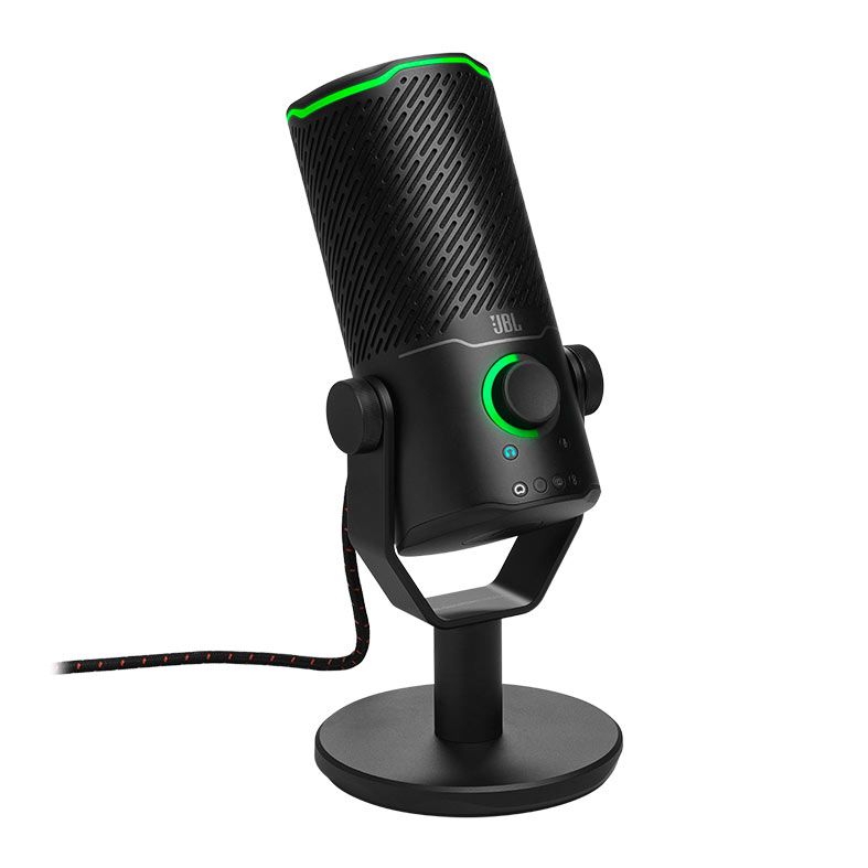 Microfone JBL Quantum Stream Studio, USB-C, Preto, JBLSTRMSTUDIOBLK