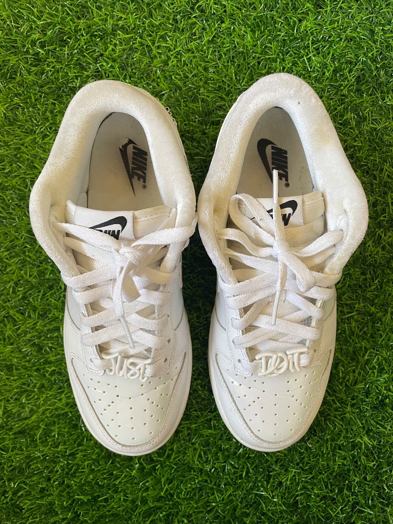 Foto 2 de Nike Dunk Low Just Do It White — 37, Usado