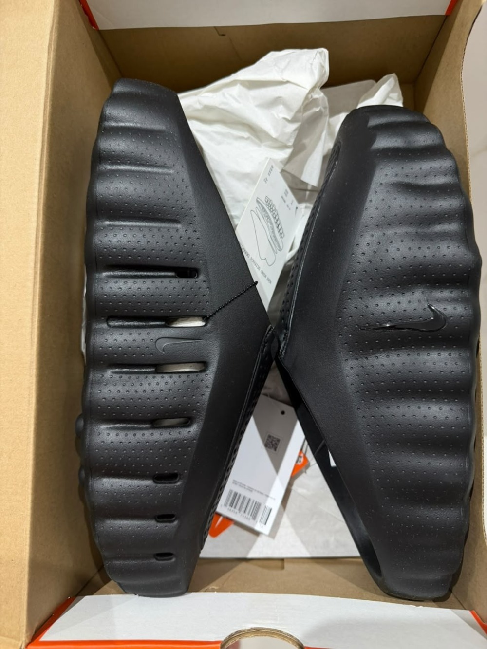 Nike Mind 001 Slide Triple Black — 44, Novo