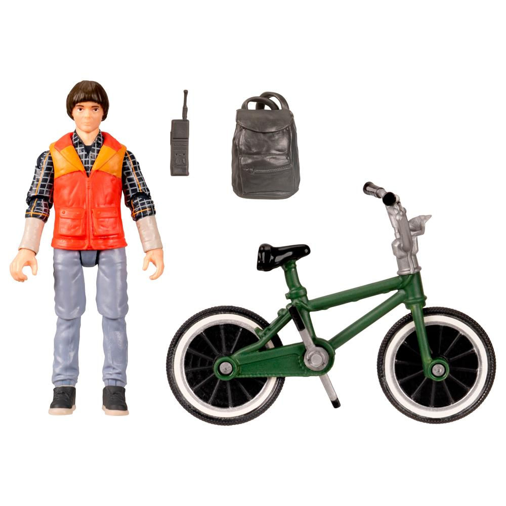 Boneco Action Figure Stranger Things 10cm Will com Bike