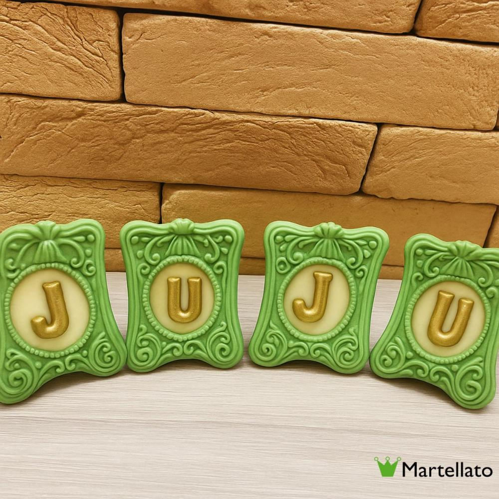 Foto 3 de Jogo Moldes Letras do Alfabeto Chocolate Doce Martellato